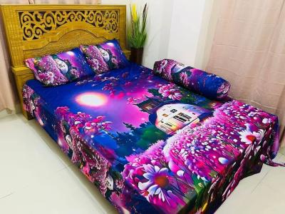 3D ১০০% ওয়াটার প্রুফ প্রিমিয়াম বেডশীট