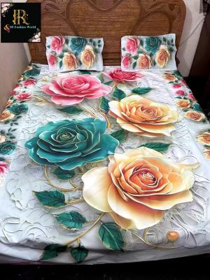 3D ১০০% ওয়াটার প্রুফ প্রিমিয়াম বেডশীট